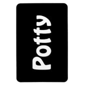 Potty Magneet (Verticaal)