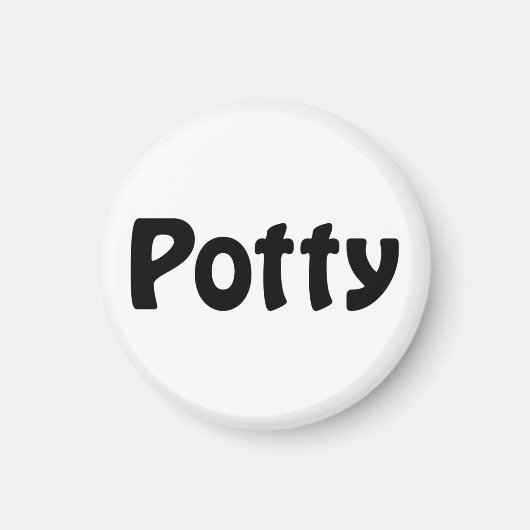 Potty Magneet (Voorkant)