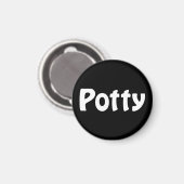 Potty Magneet (Voorkant / Achterkant)
