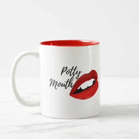 Potty Mouth Mok Red Interior (Links)