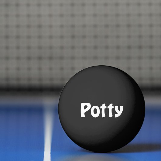 Potty Ping Pong Ball (Net)