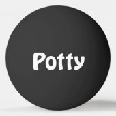 Potty Ping Pong Ball (Voorkant)