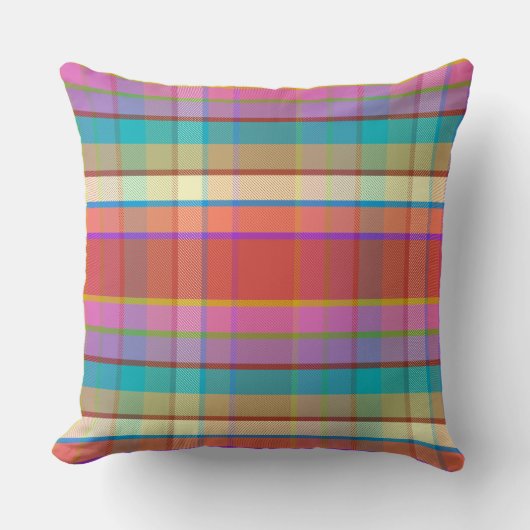 Potty Plaid FAP Kussen (Voorkant)