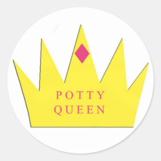 Potty Queen Sticker