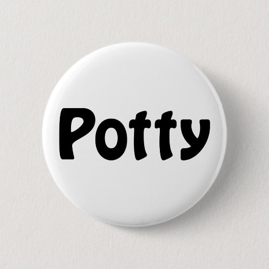 Potty Ronde Button 5,7 Cm (Voorkant)