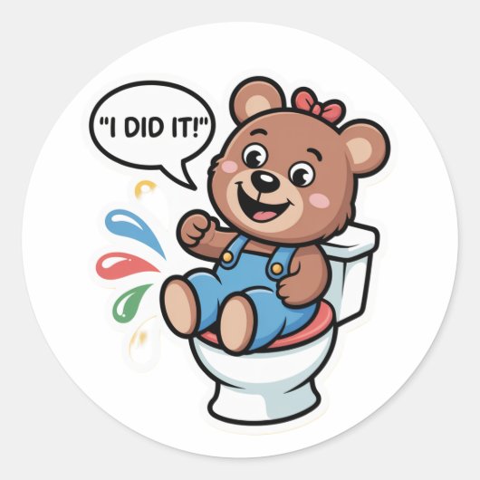 Potty stickers heb ik gedaan (Voorkant)