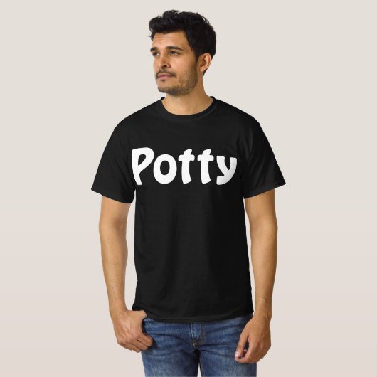 Potty T-Shirt (Voorkant volledig)