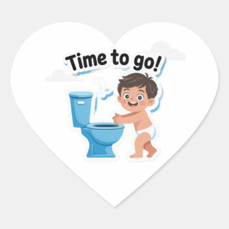 Potty Time Kinder Stickers voor jongens