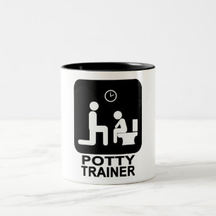Potty Trainer Mok - Wit