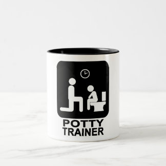 Potty Trainer Mok - Wit