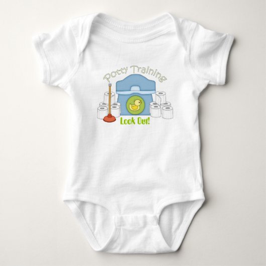 Potty Training #2 baby bodysuit (Voorkant)