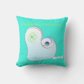 Potty Training Poop~A~Doo Pillow Kussen (Voorkant)