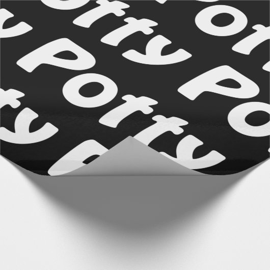 Potty Wrapping Paper Cadeaupapier (Hoek)