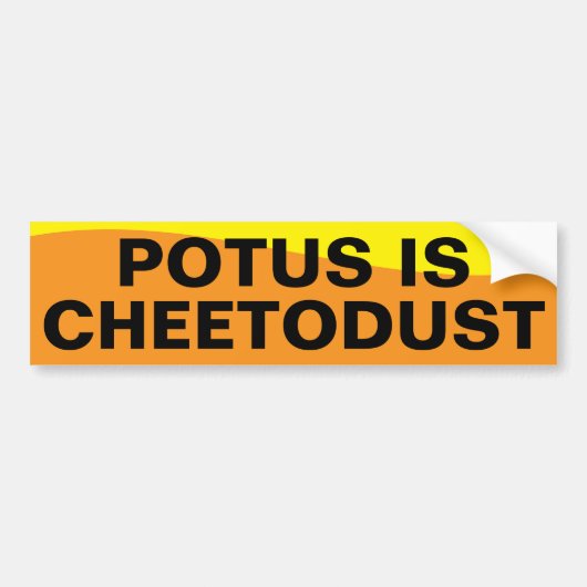 POTUS BUMPERSTICKER (Voorkant)