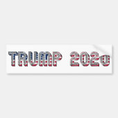 POTUS Donald Trump Presidentiële kandidaat 2020 Bumpersticker (Voorkant)