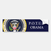 POTUS OBAMA BUMPERSTICKER (Voorkant)