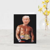 Potus President Donald Trump Boxer Boxer Boxen Kaart (Gele Bloem)