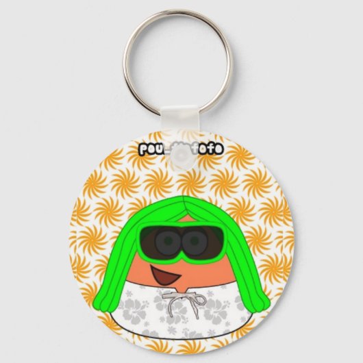 Pou Fiofofo Sleutelhanger (Voorkant)