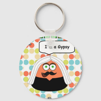 Pou Gypsy Basic Button Sleutelhanger