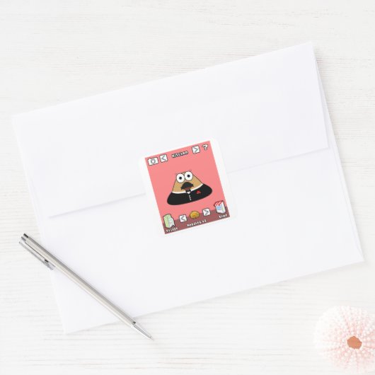 Pou hitle sticker (Envelop)