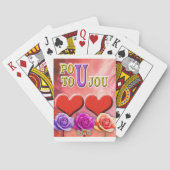 Pou Toujou Pokerkaarten (Achterkant)