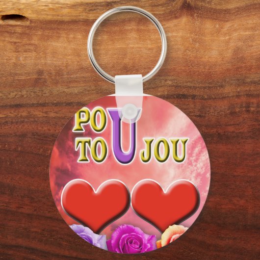 Pou Toujou Sleutelhanger (Voorkant)