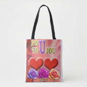 Pou Toujou Tote Bag (Voorkant)