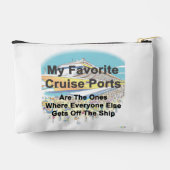 POUCH - Mijn favoriete cruisehavens Etui (Achterkant)