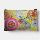 Pouch with original art - portal abstract etui (Voorkant)