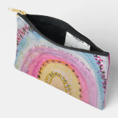 Pouch with original art - portal abstract etui (Open)