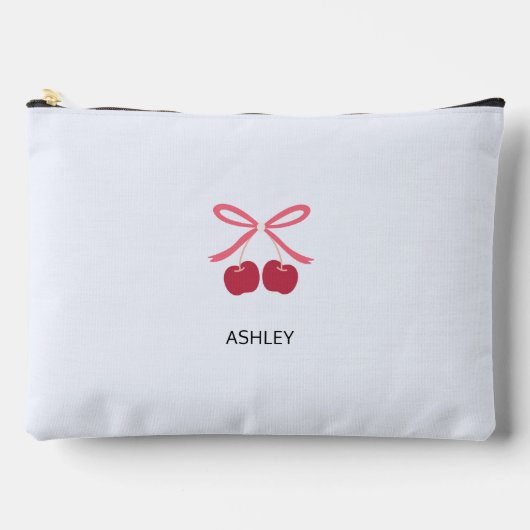 Pouch | Zoete Kersen Strik Cute illustratie Etui (Voorkant)