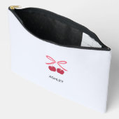 Pouch | Zoete Kersen Strik Cute illustratie Etui (Open)