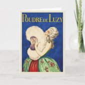 Poudre De Luzy | Leonetto Cappiello Kaart (Voorkant)