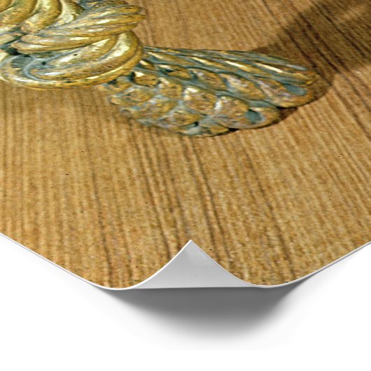 Pouf, tweede imperiale stijl poster (Hoek)