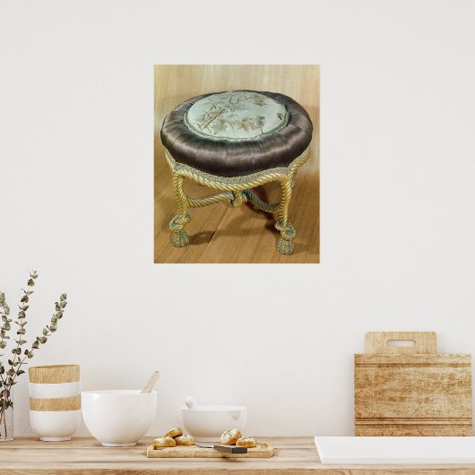 Pouf, tweede imperiale stijl poster (Keuken)