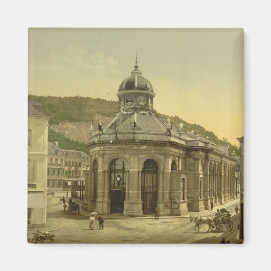 Pouhon, Spa, Luik, België Magneet (Voorkant)