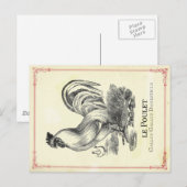 Poulet Chicken Briefkaart (Voorkant / Achterkant)