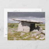 Poulnabrone Dolmen, County Clare Briefkaart (Voorkant / Achterkant)