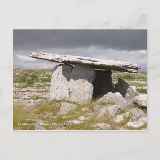 Poulnabrone Dolmen, County Clare Briefkaart (Voorkant)