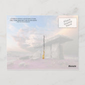 Poulnabrone dolmen, County Clare, Ierland Briefkaart (Achterkant)