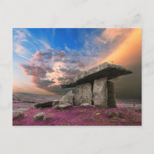 Poulnabrone dolmen, County Clare, Ierland Briefkaart