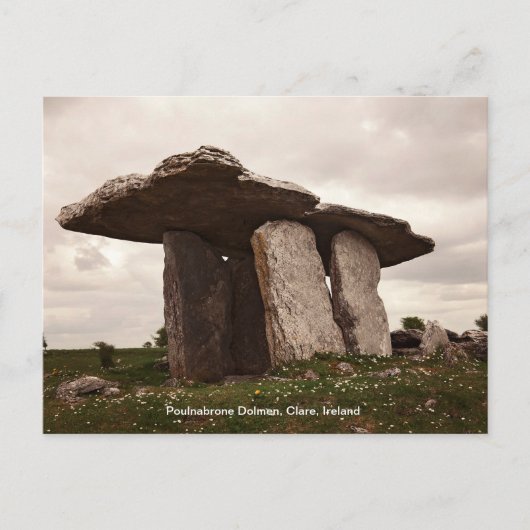 Poulnabrone Dolmen Portal Tomb Ireland Briefkaart (Voorkant)