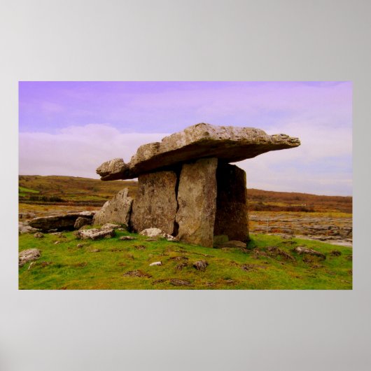 Poulnabrone Dolmen Poster (Voorkant)