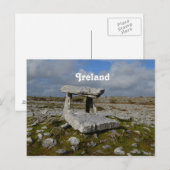 Poulnabrone Tomb Briefkaart (Voorkant / Achterkant)