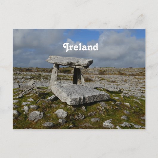 Poulnabrone Tomb Briefkaart (Voorkant)