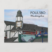 Poulsbo, Washington Little Norway Reisfoto Briefkaart (Voorkant)