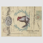 Poultry World Ephemera-ontvlechtingsweefsel Tissuepapier (Voorkant)