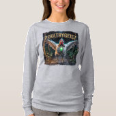 Poultrygeist Fotografisch Combo Wezen Grappig T-shirt (Voorkant)