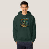 Poultrygeist illustratie Combo Creature Grappig Hoodie (Voorkant volledig)