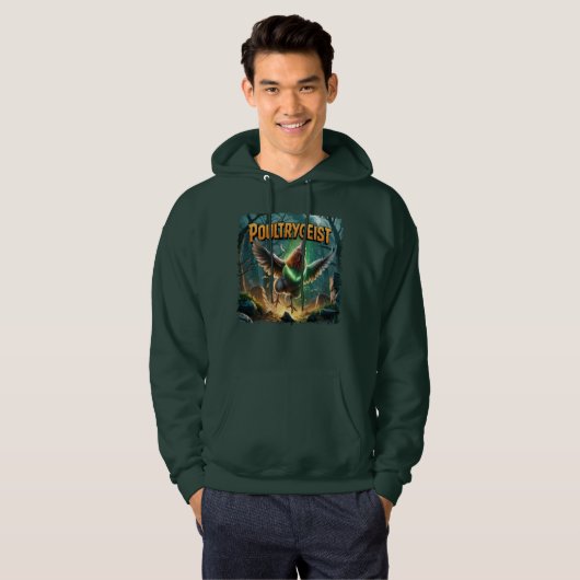 Poultrygeist illustratie Combo Creature Grappig Hoodie (Voorkant volledig)